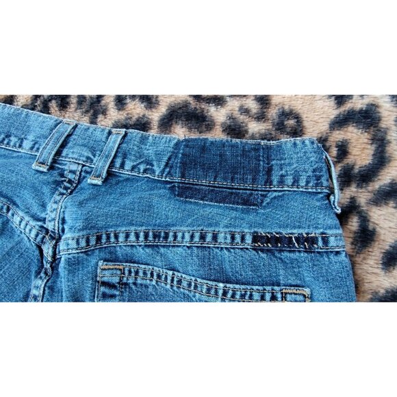 Lucky Brand Women’s Jeans Dungarees By Gene Montesano Mid-Rise Flare Size 8/29 - Picture 7 of 8